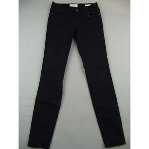 FRAME Denim‎ Jeans Womens 26 Black Le Skinny de Jeanne Mid Rise Stretch
